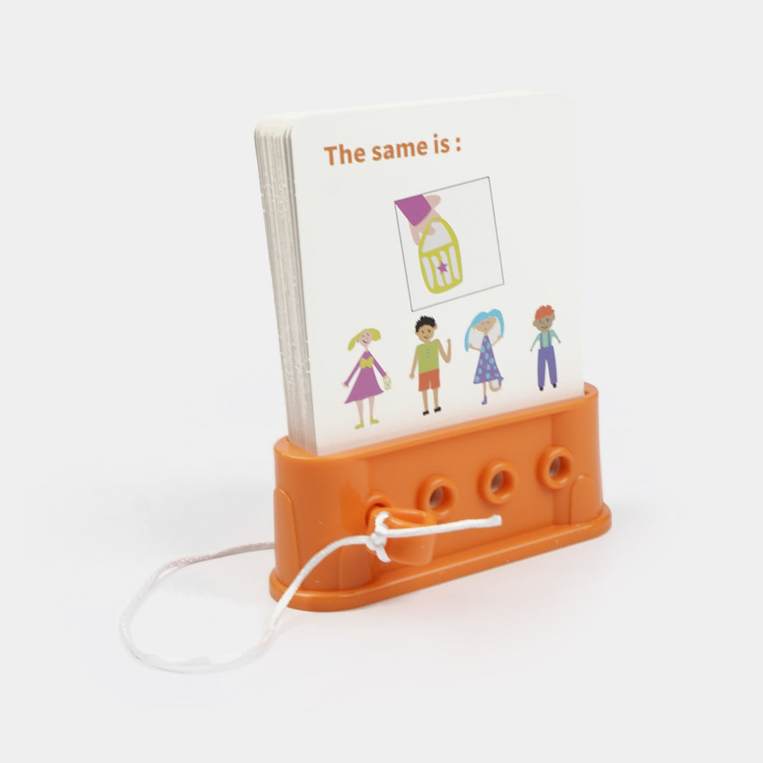Montessori Logic Key Game with Flash Cards