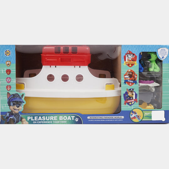 Mini Pleasure Boat Toy Floating Fun for Bath & Pool Play