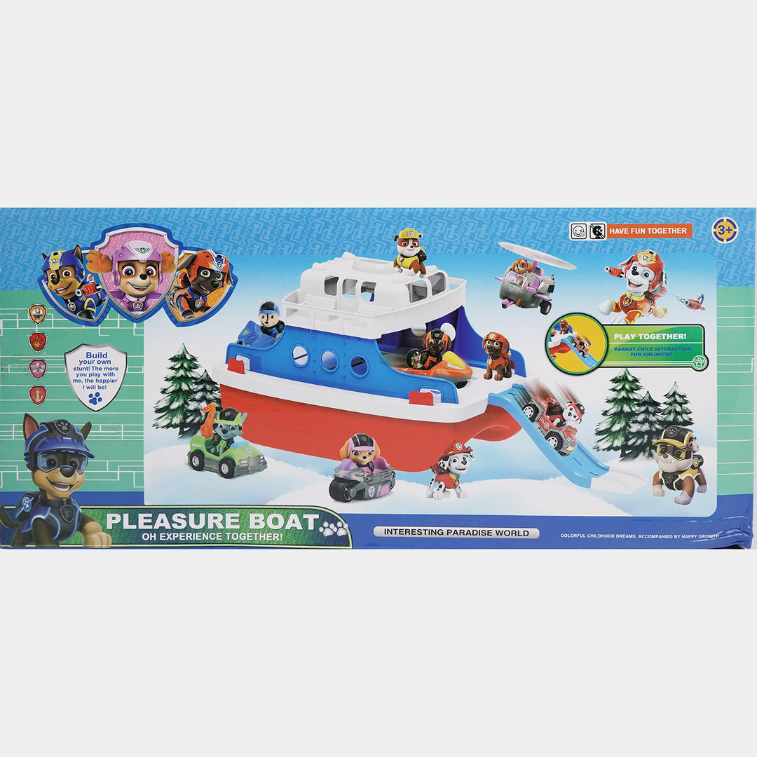 Mini Pleasure Boat Toy Floating Fun for Bath & Pool Play