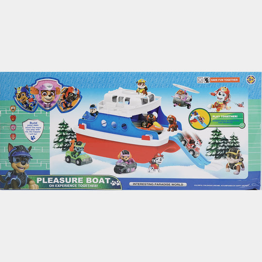 Mini Pleasure Boat Toy Floating Fun for Bath & Pool Play