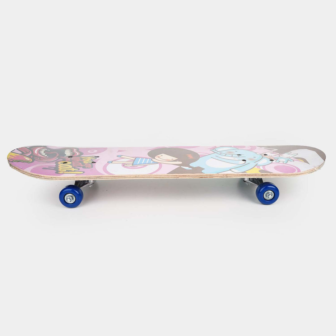 KIDS WOOD CHARACTER SKATE BOARD LARGE