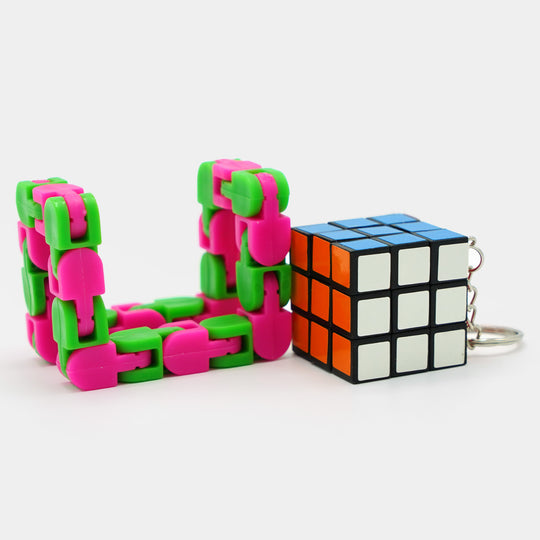 Mini Magic Rubik Keychain Cube