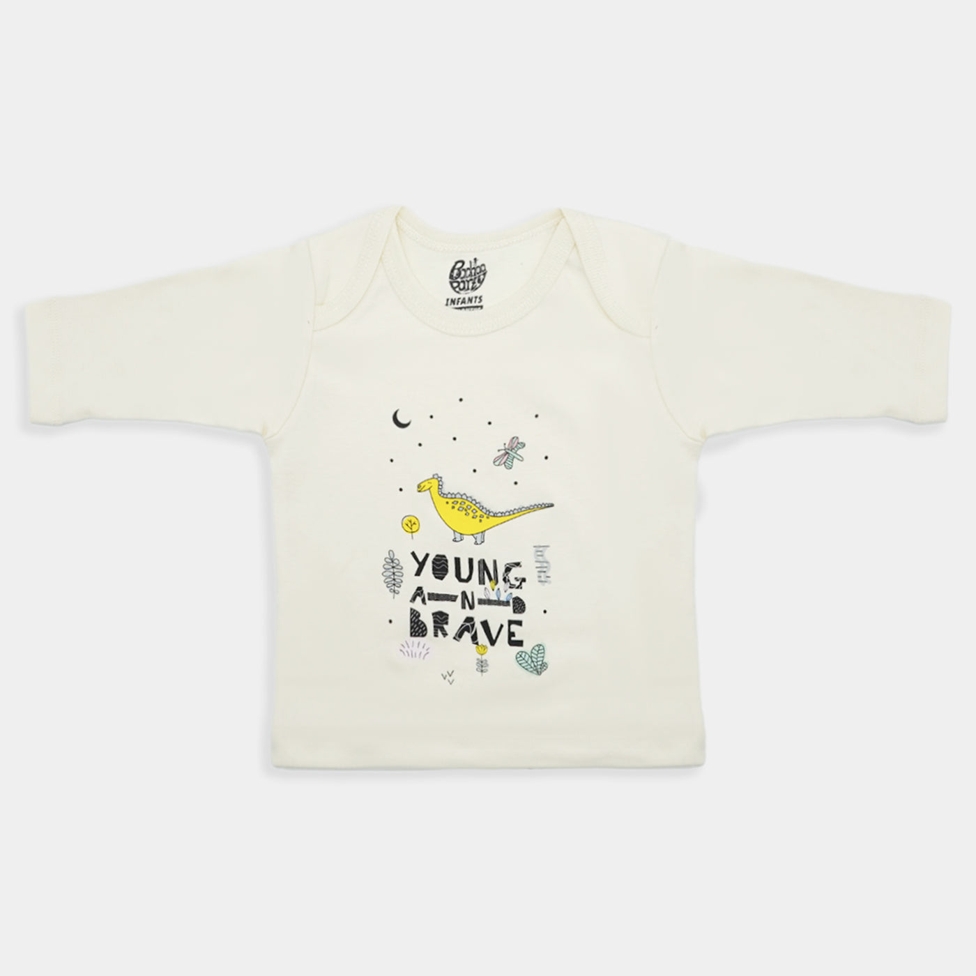 Infant Boys Cotton T-Shirts 3Pc Dino-Mix.