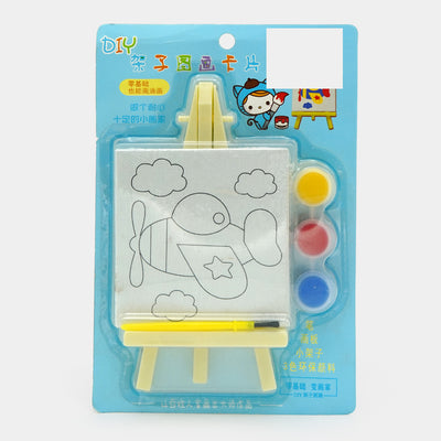 Small Painting kit Canvas & Water Color