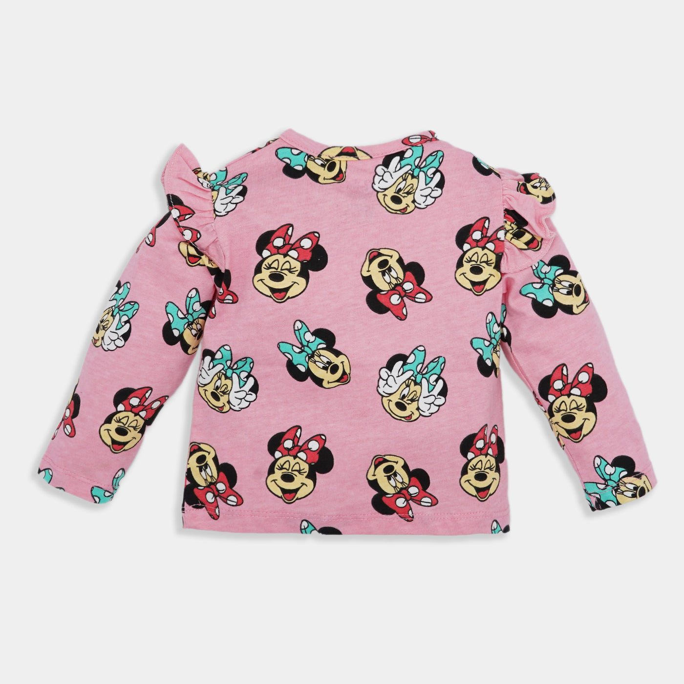 Infant Girls T-Shirt Character All Over - Pink