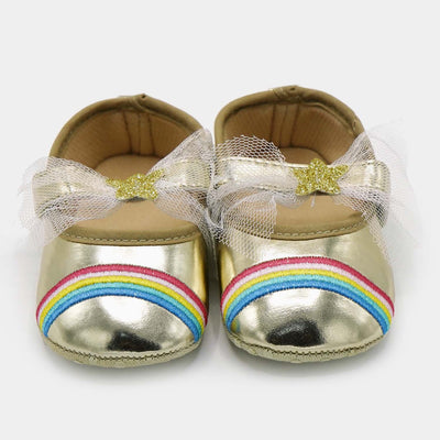 Baby Girl Shoes C-549-Gold