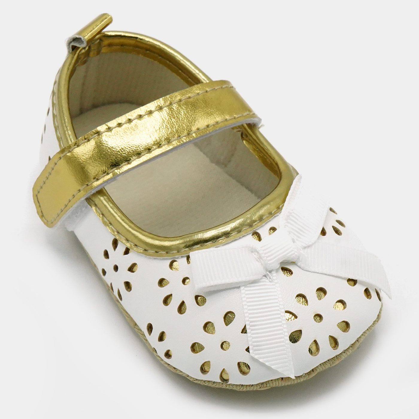 Baby Girl Shoes B235-White