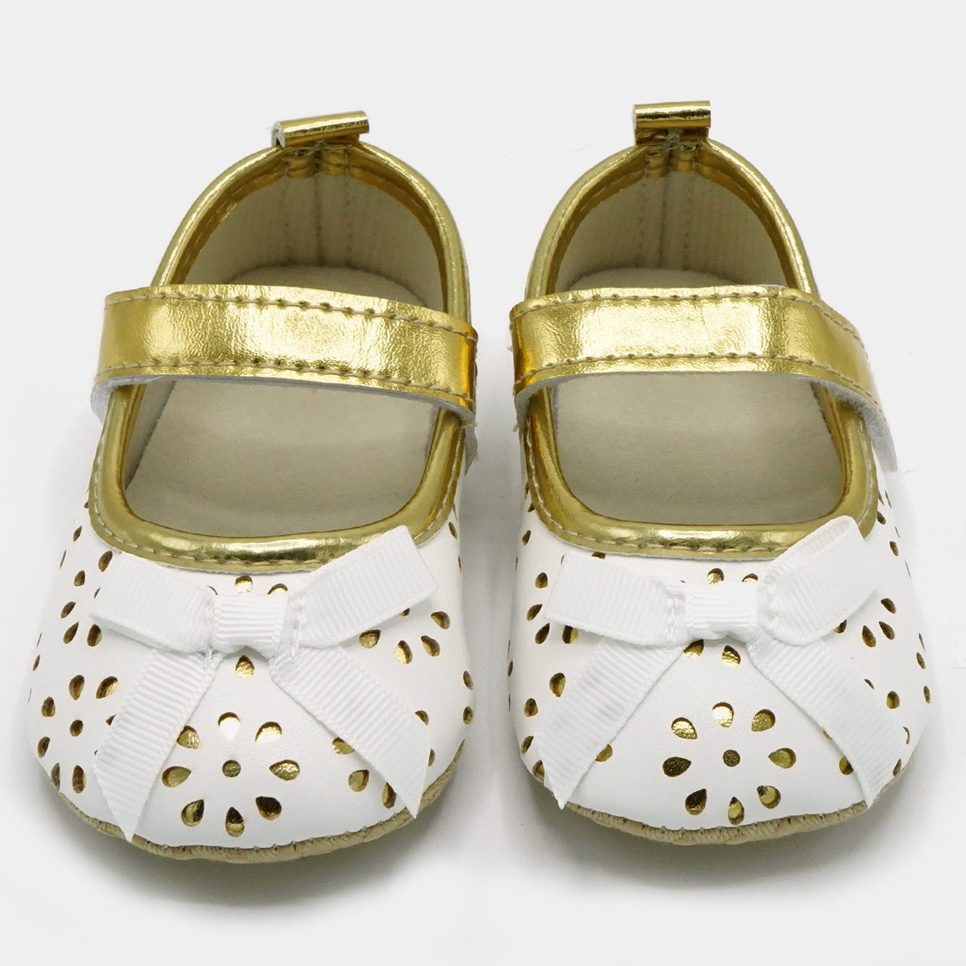 Baby Girl Shoes B235-White