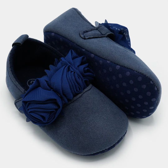 Baby Girls Shoes C-373-Blue