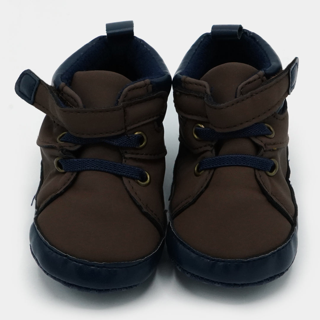 Boys Booties E34 - BROWN