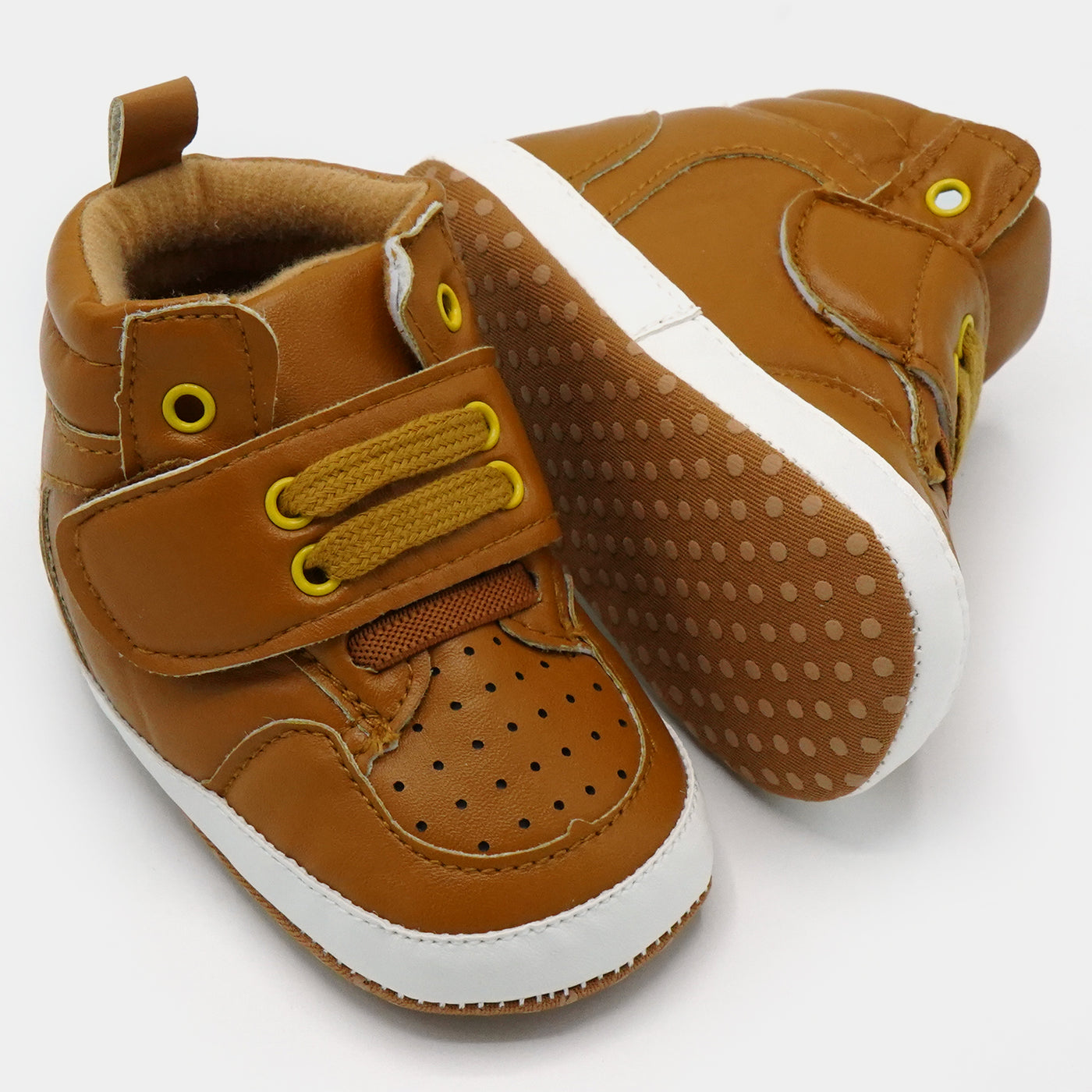 Baby Boy Shoes B162-BROWN