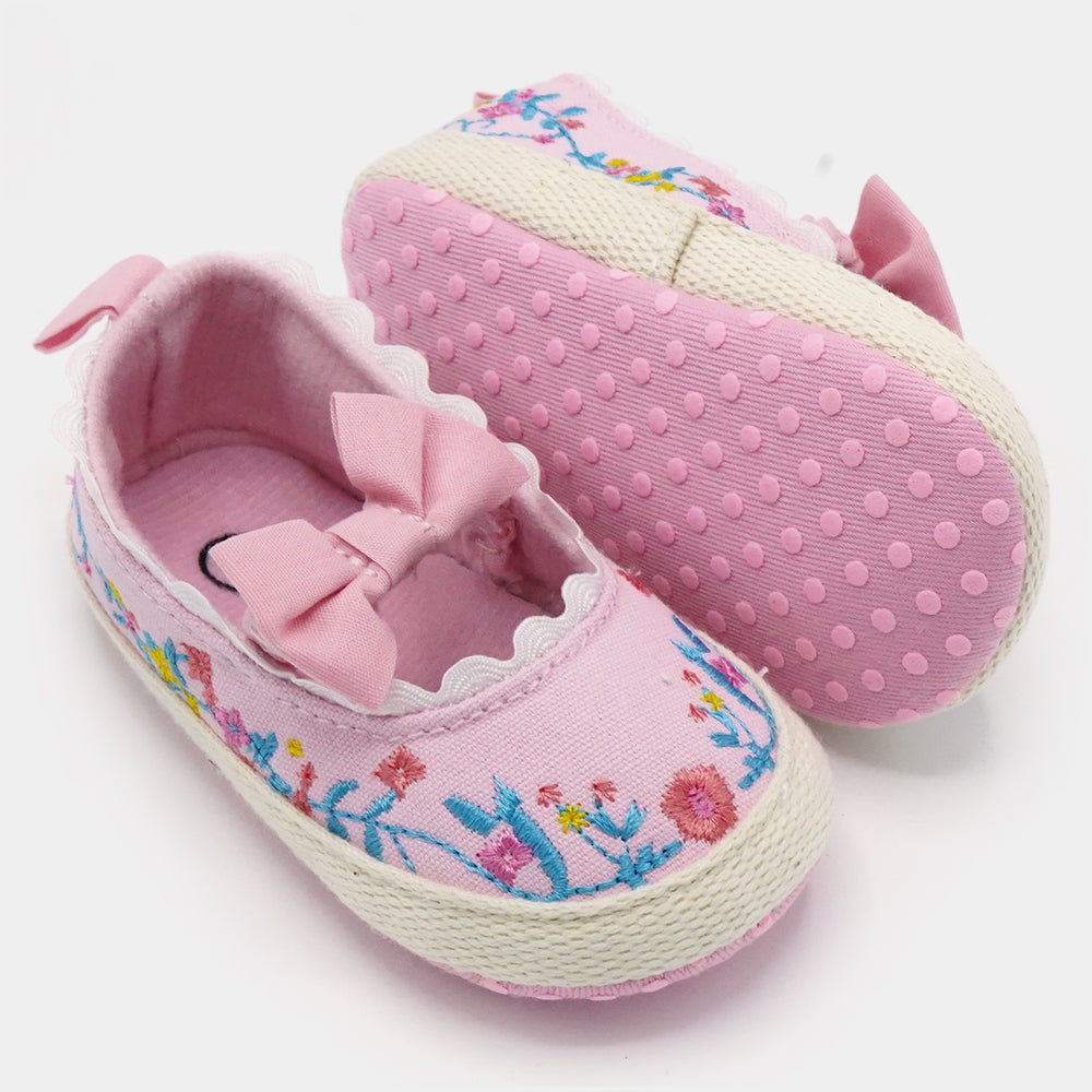 Baby Girl Shoes C-254-Pink