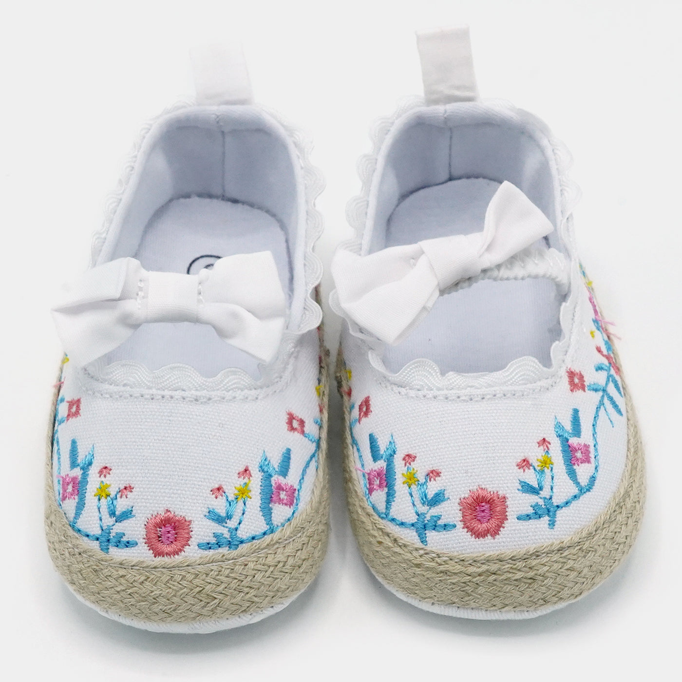 Baby Girl Shoes C-254-White