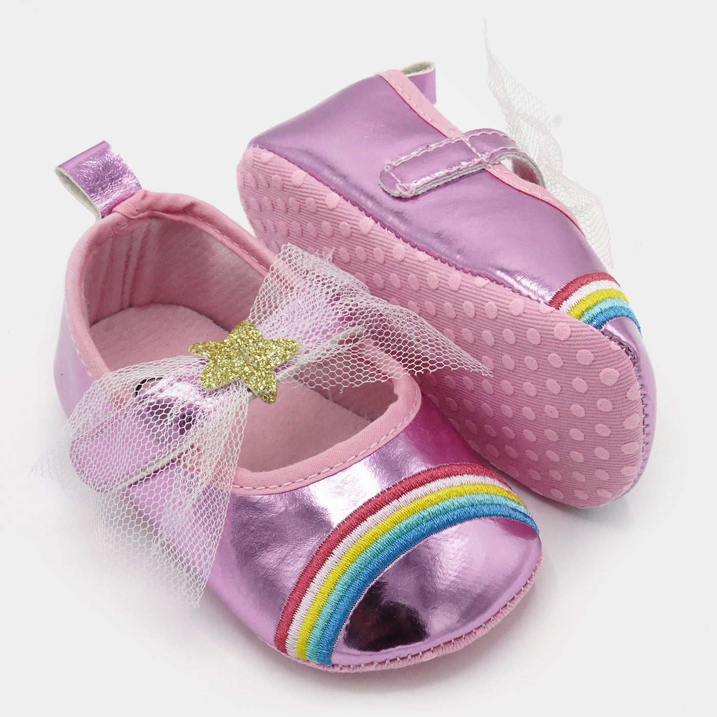 Baby Girl Shoes C-549-Pink