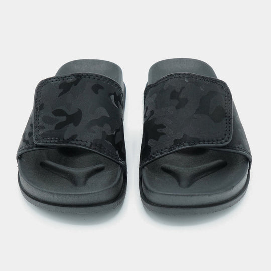 Teens Boys Slipper CL-14-BLACK