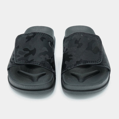 Teens Boys Slipper CL-14-BLACK