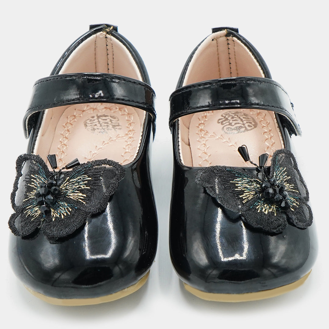 Girls Pumps 640-58-BLACK