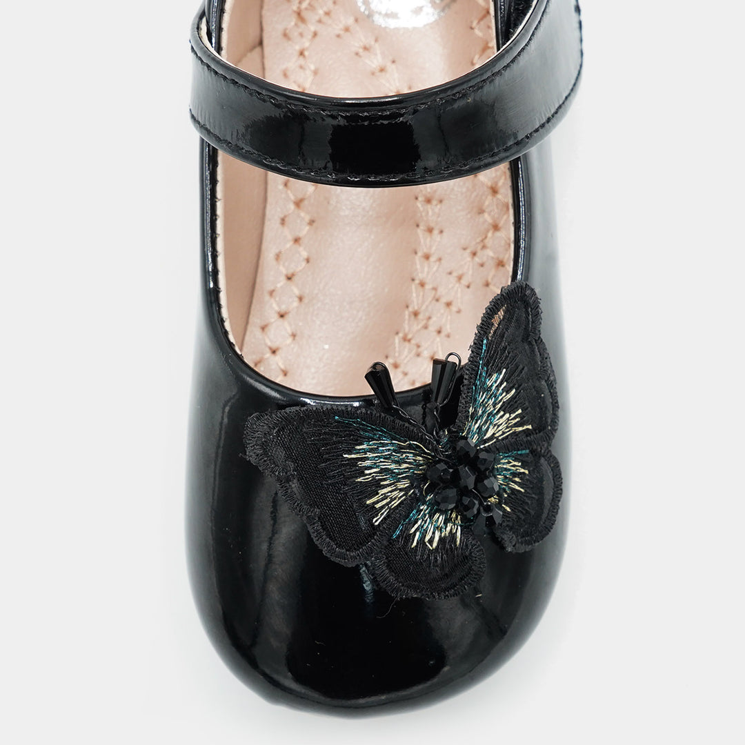 Girls Pumps 640-58-BLACK