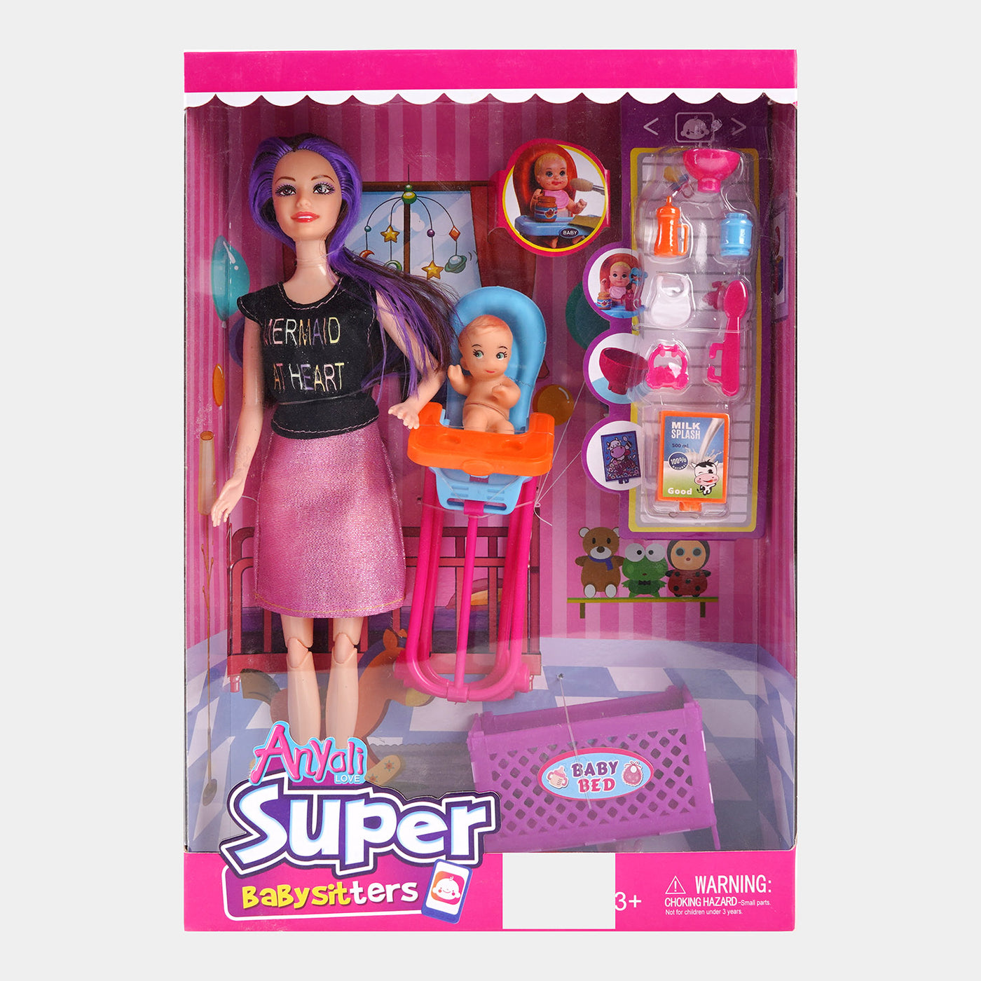 Fashion Doll Play Set For Girls