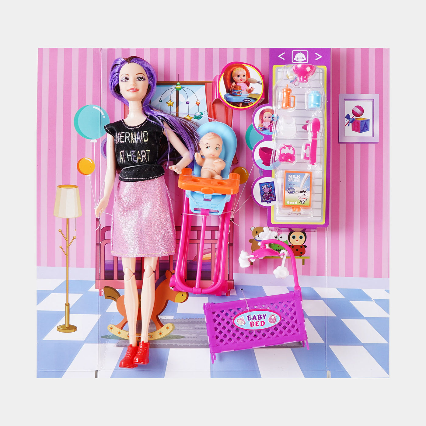 Fashion Doll Play Set For Girls