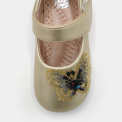 Girls Pumps 640-58-Gold