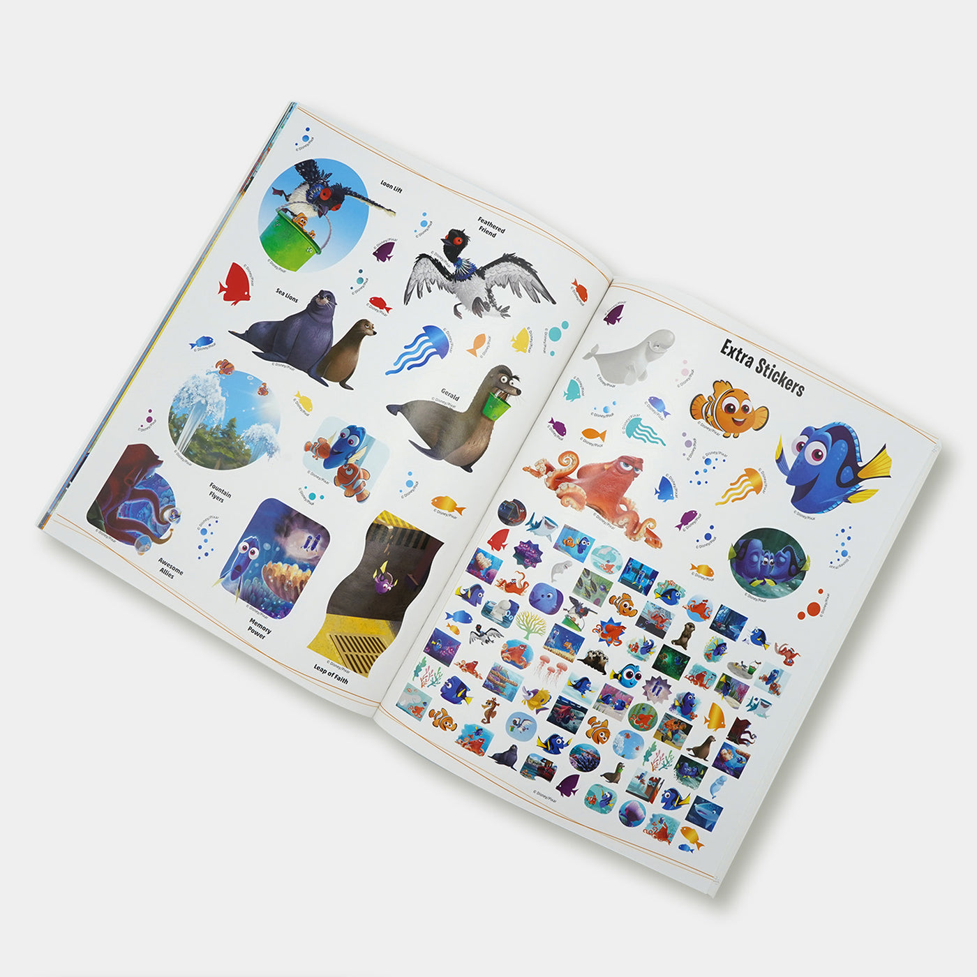 Story & Sticker Finding Dory Book