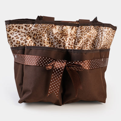 Mother Travel Baby Diaper Bag - Brown