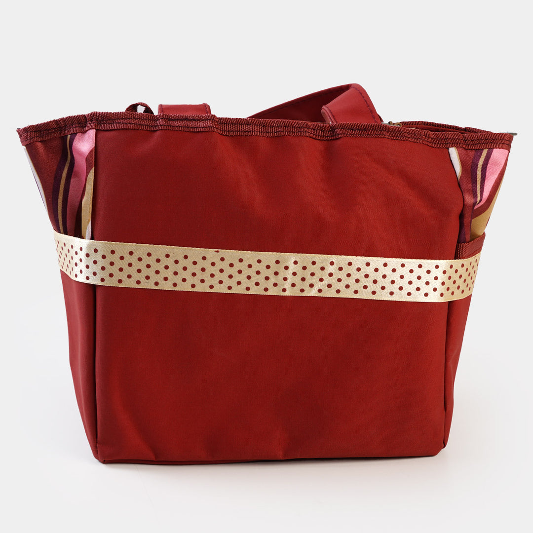 Mother Travel Baby Diaper Bag - Maroon