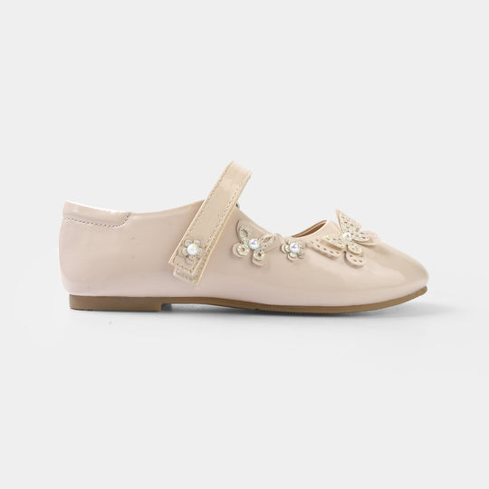 Girls Pumps BS-055-BEIGE
