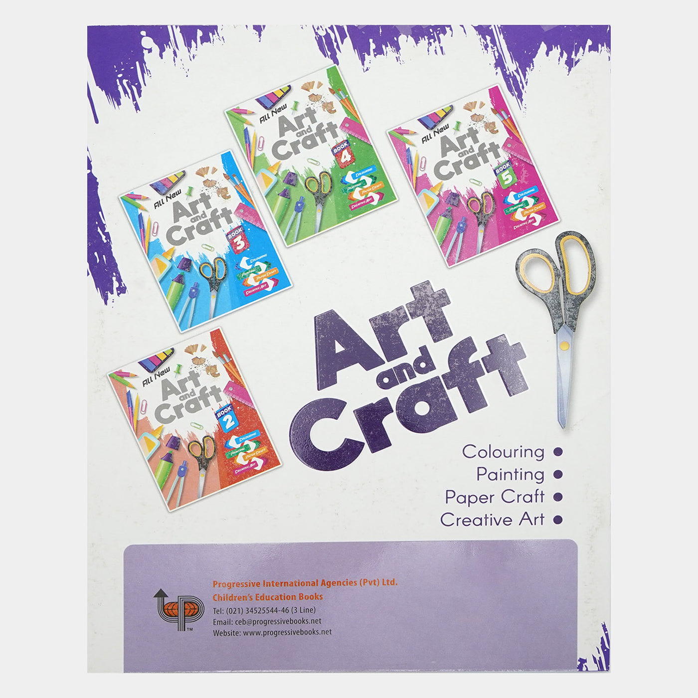 Art & Craft Activity Book 1 for Kids