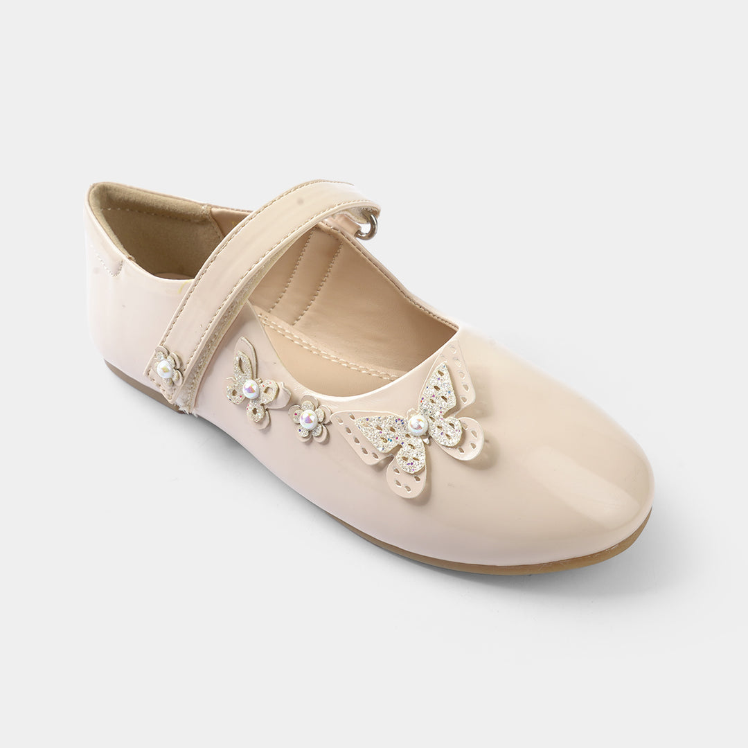 Girls Pumps BS-055-BEIGE