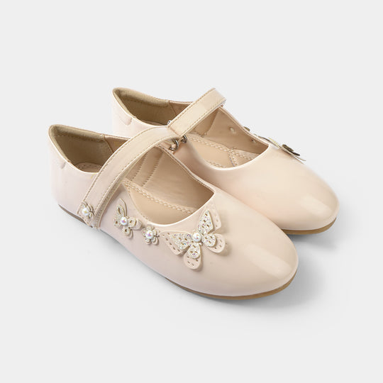 Girls Pumps BS-055-BEIGE