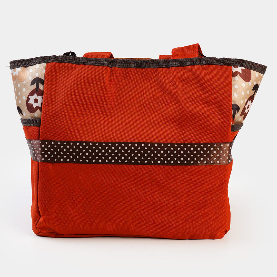 Mother Travel Baby Diaper Bag - Orange