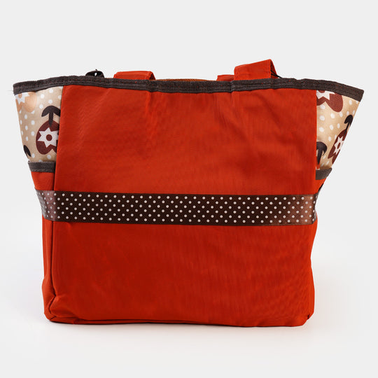 Mother Travel Baby Diaper Bag - Orange