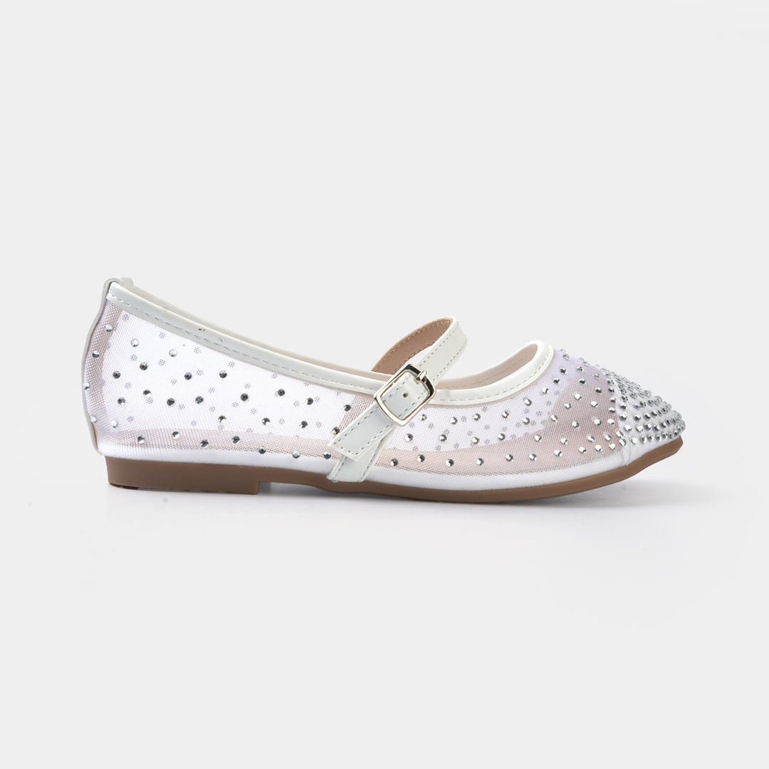Girls Pumps 5BLEP03-SILVER