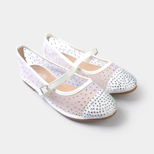 Girls Pumps 5BLEP03-SILVER