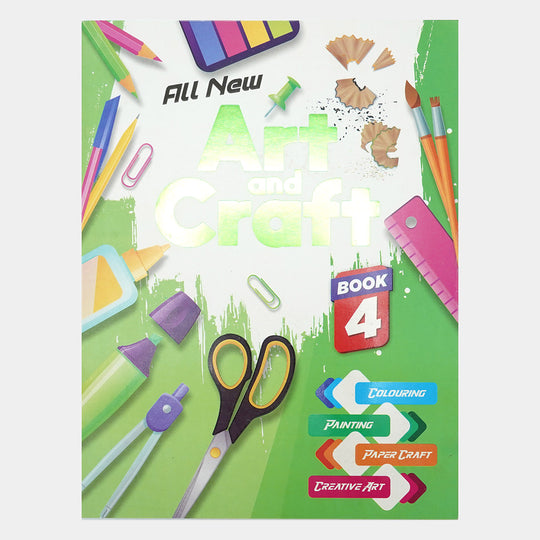 Art & Craft Activity Book 4 for Kids
