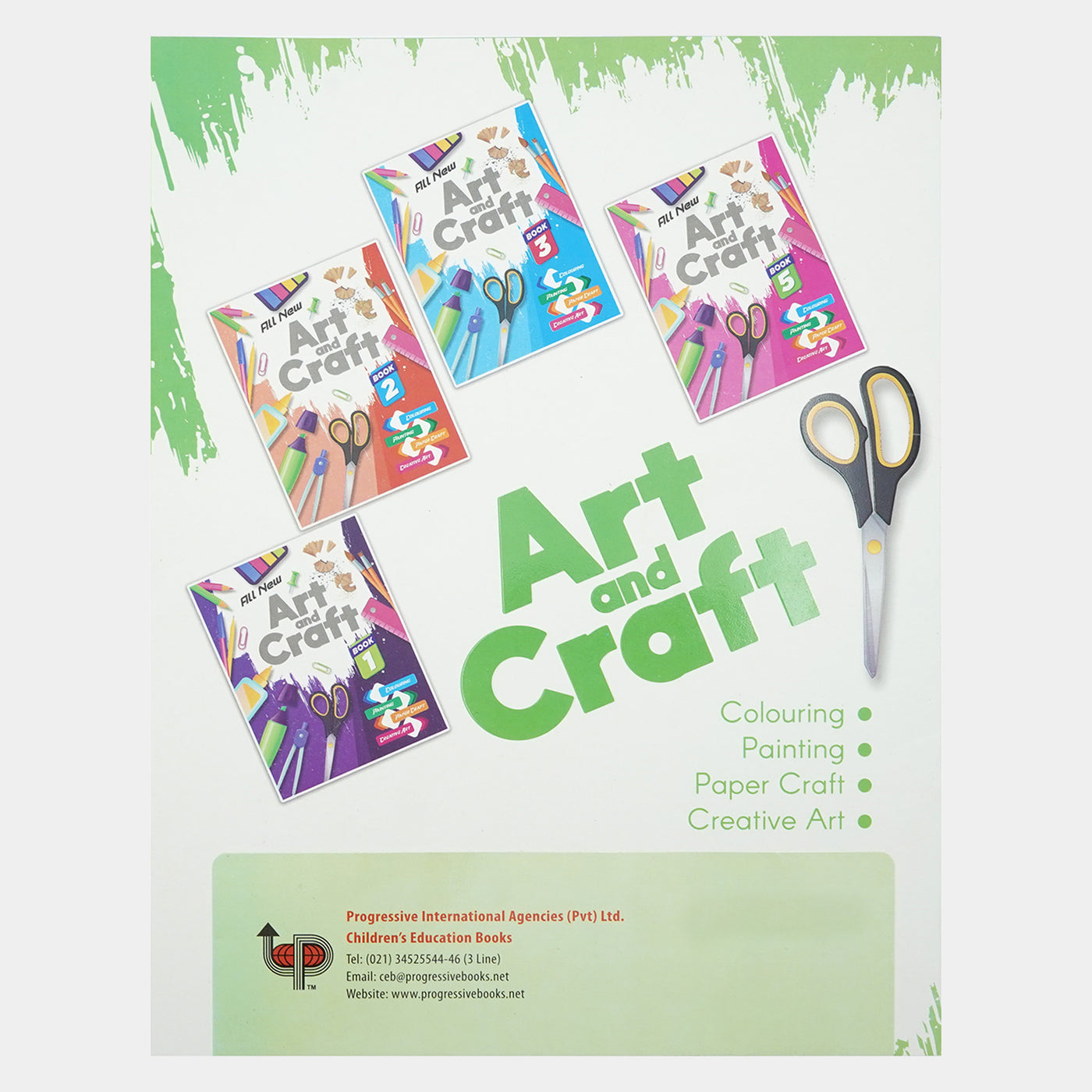 Art & Craft Activity Book 4 for Kids