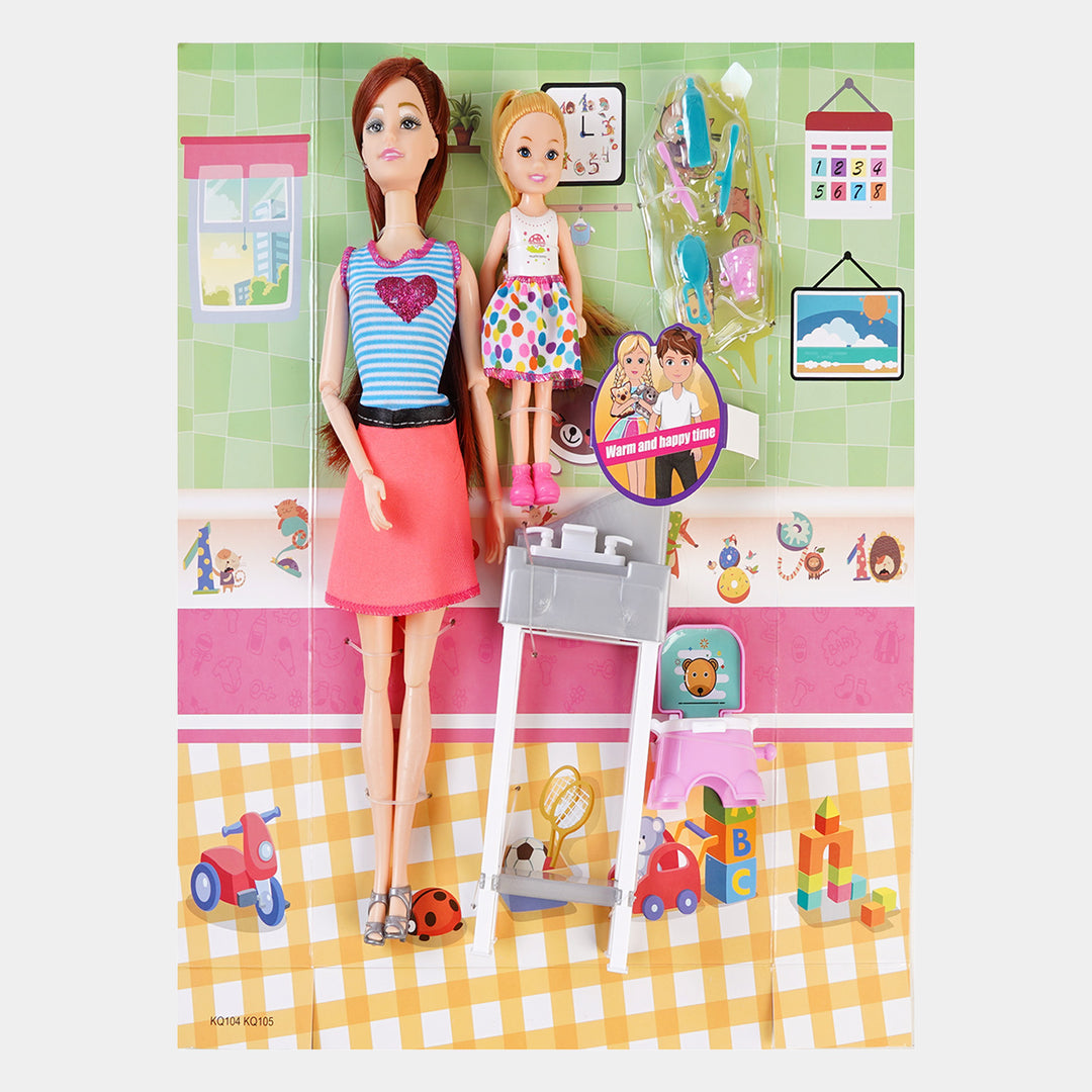 Fashion Doll Play Set For Girls