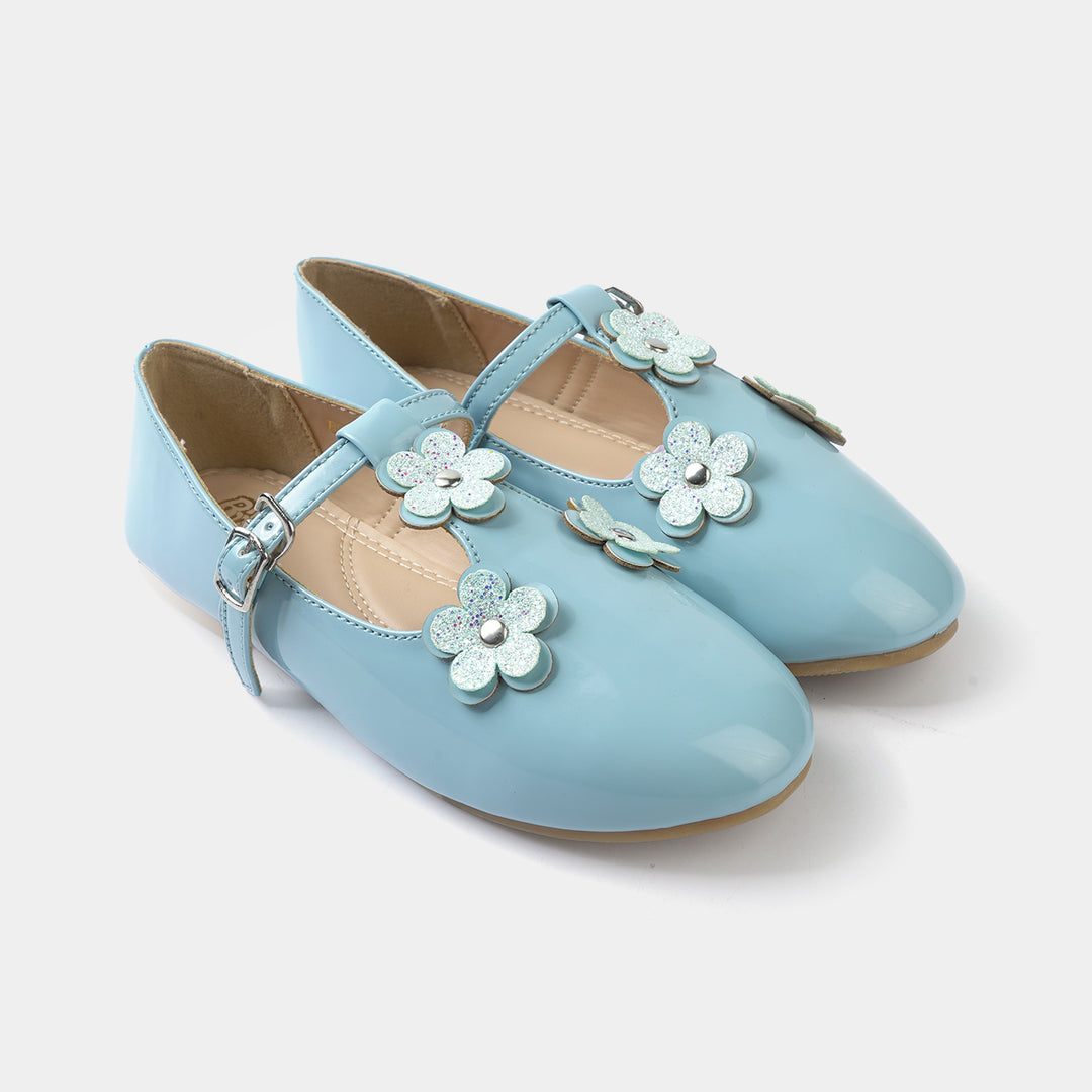 Girls Pumps BS-051-BLUE