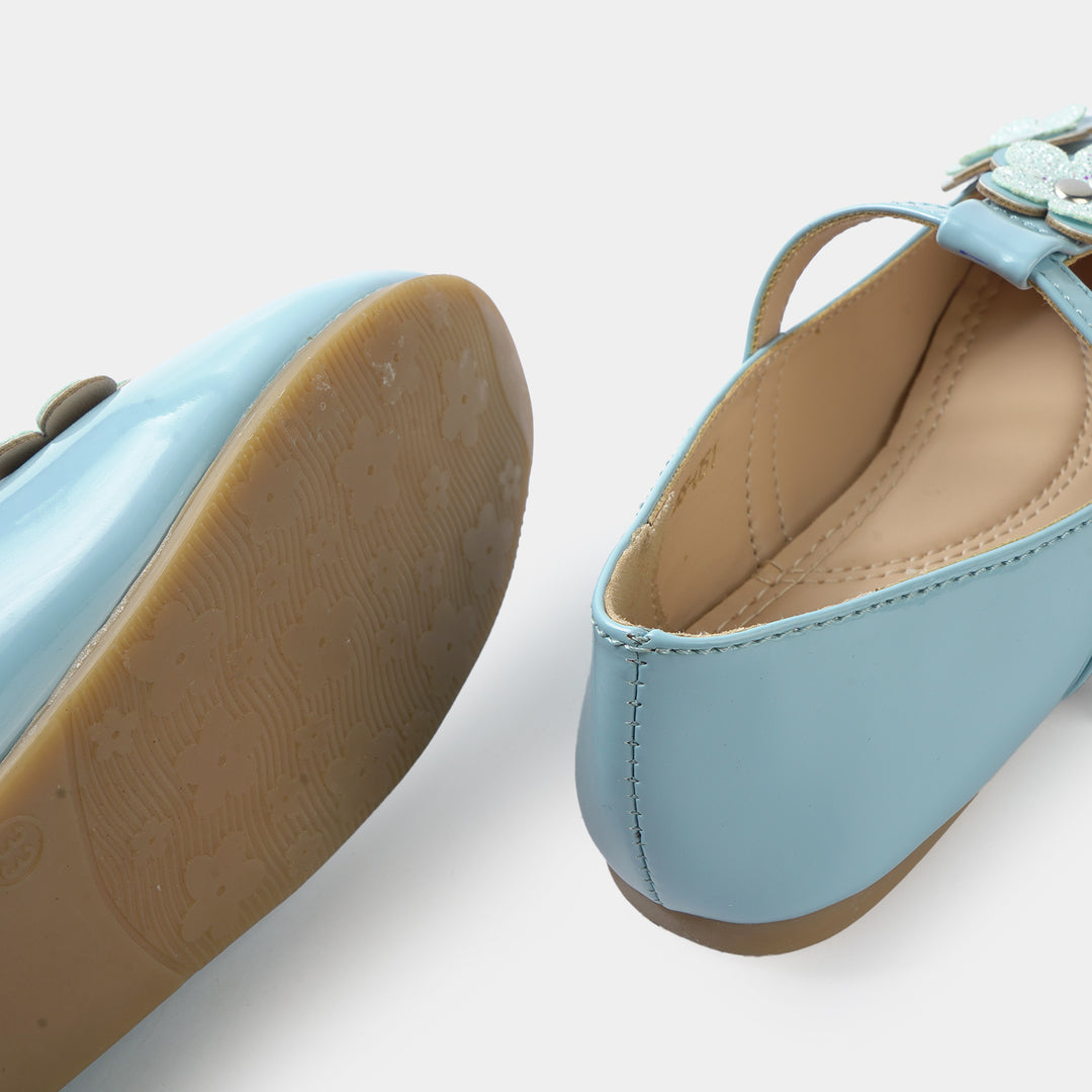 Girls Pumps BS-051-BLUE