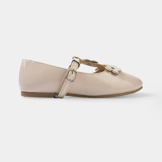 Girls Pumps BS-051-BEIGE