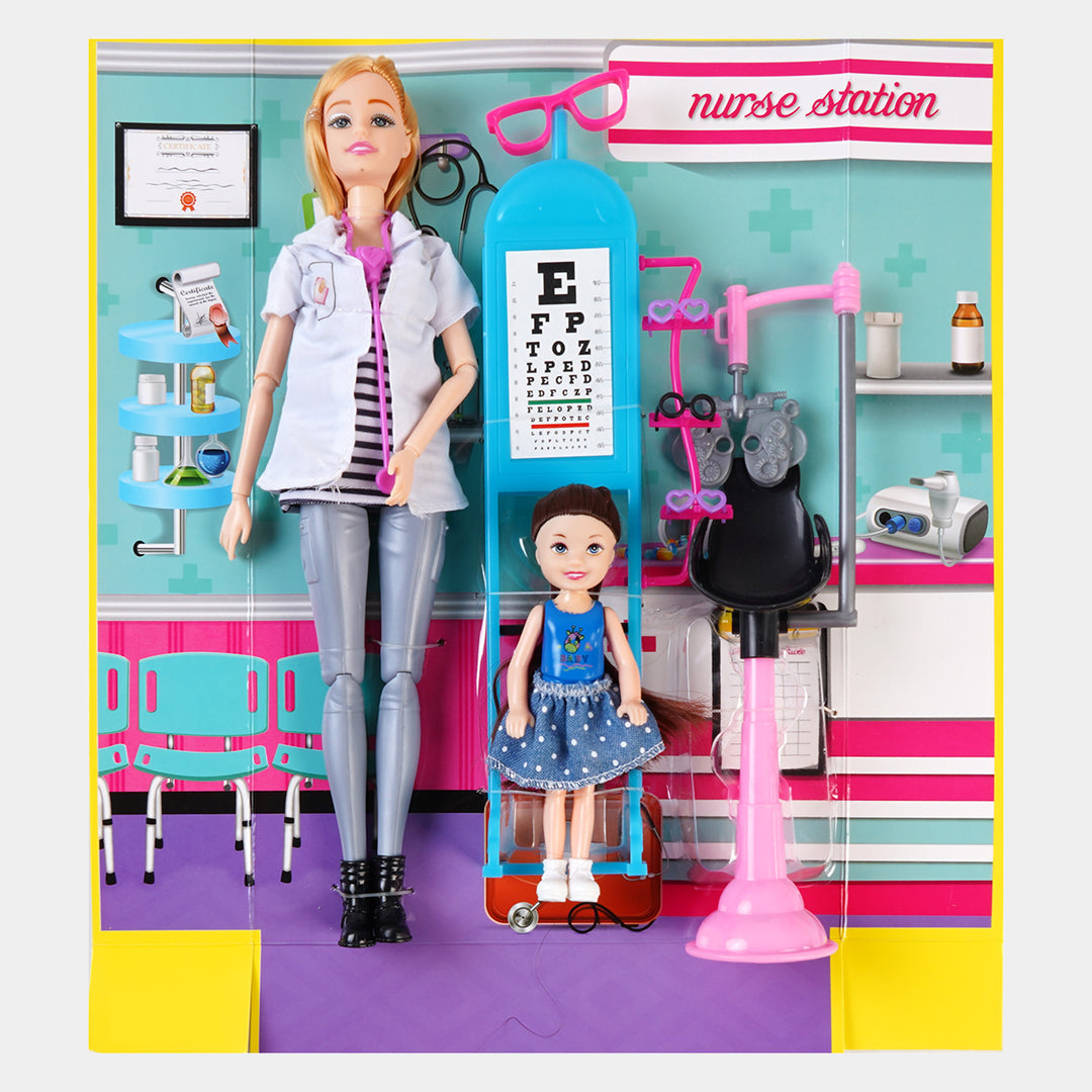 Fashion Doll Play Set For Girls