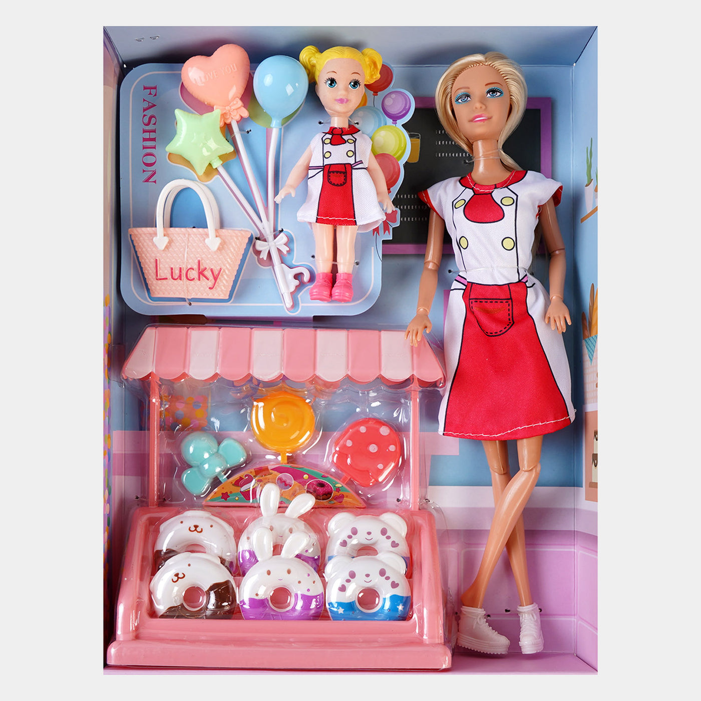 Fashion Doll Play Set For Girls