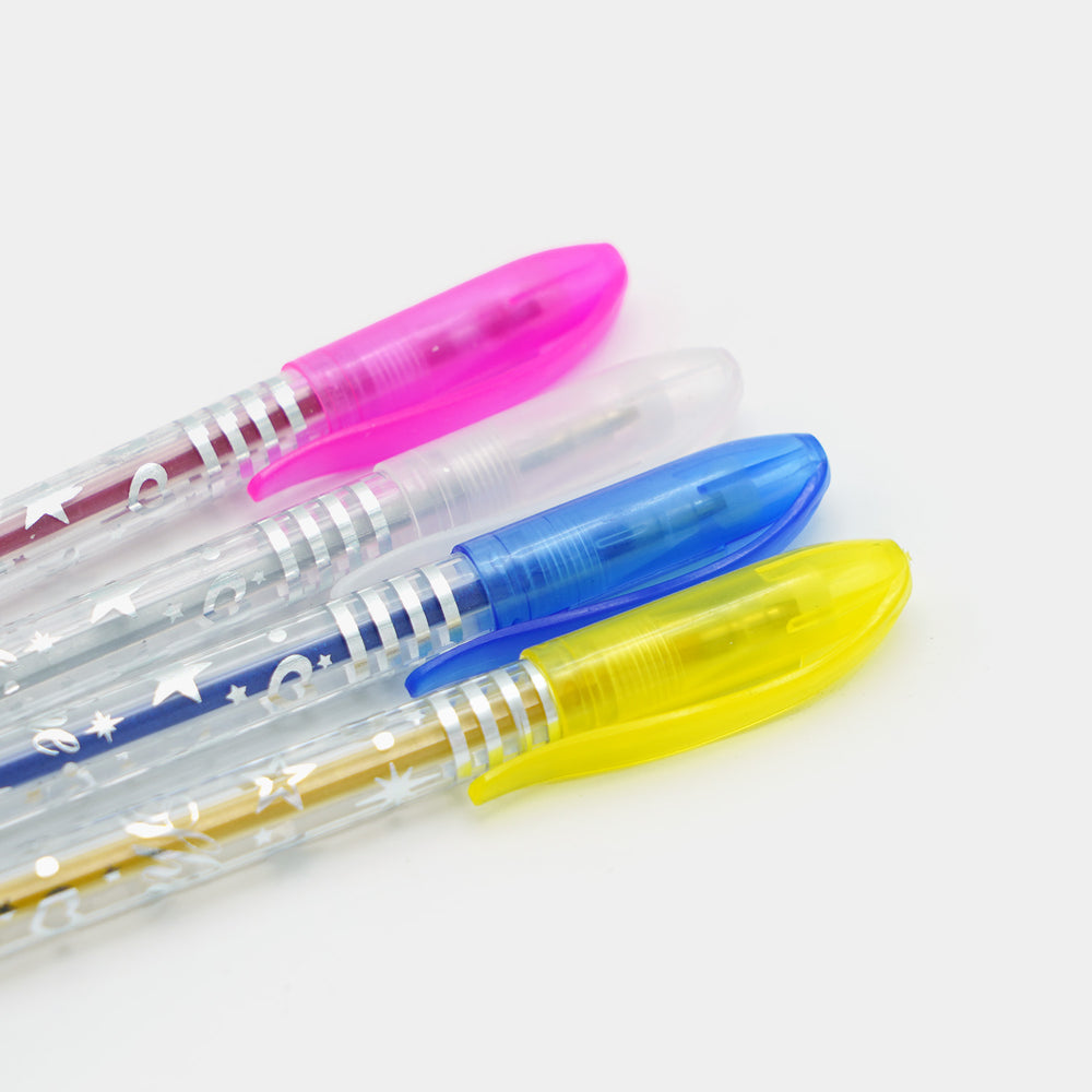 Glitter Gel Pen 4PCs Set For kids