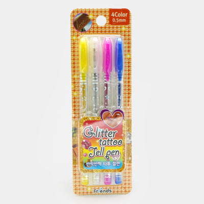 Glitter Gel Pen 4PCs Set For kids