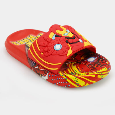 Boys Slipper 201-3-Red