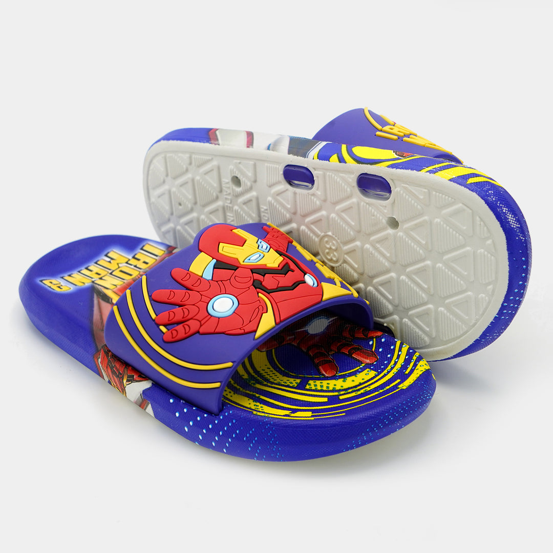 Boys Slipper 201-3-Blue