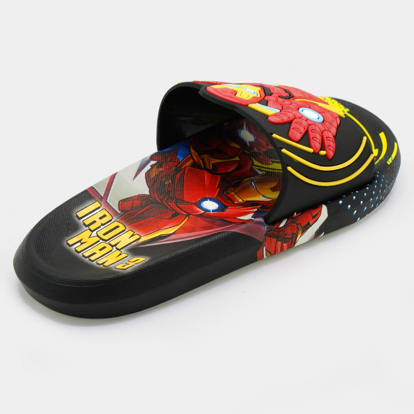 Boys Slipper 201-3-BLACK