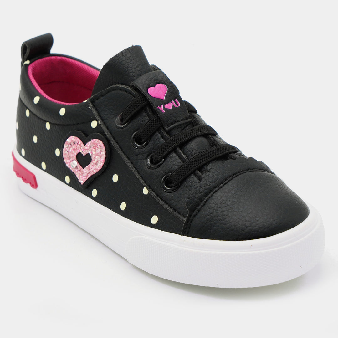 Girls Sneakers 5510C-BLACK